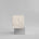 101 Copenhagen - Temple Coffee Table, Tall - Chrome / Limestone - Table